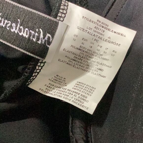 New. Miraclesuit drape swimsuit. Retails $180. Size 16 - Picture 11 of 11